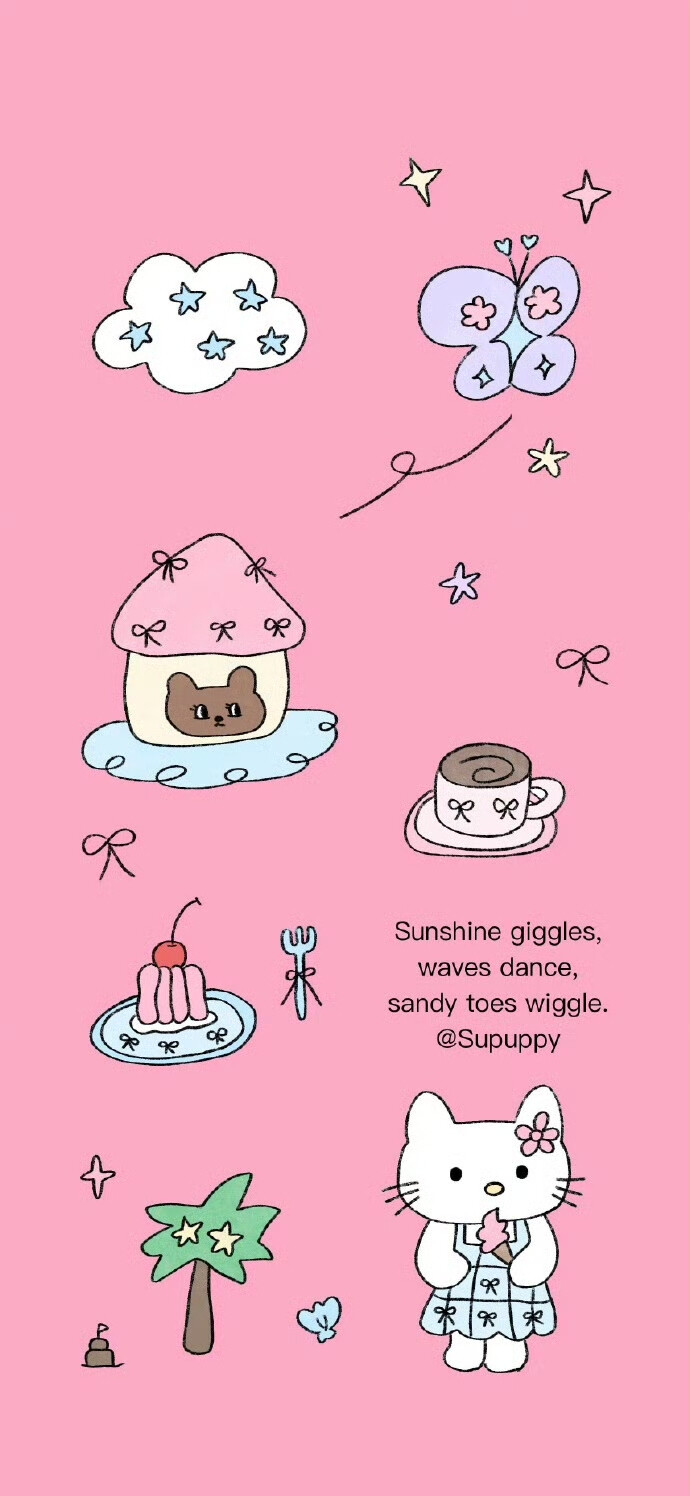 壁纸 聊天背景 可爱