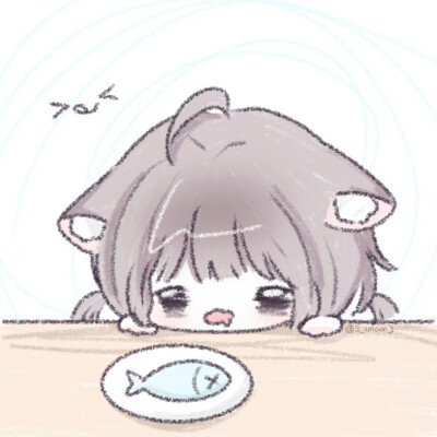 可爱头像(՞_   ̫ _՞)ᐝ ​​​
画师：3_xmoon
#动漫女头#