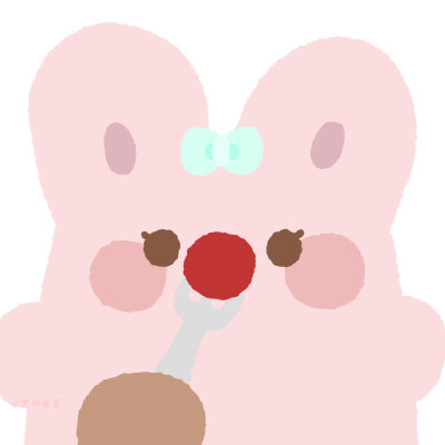 可爱双人头像
画师：黑熊熊茶
#插画情头#