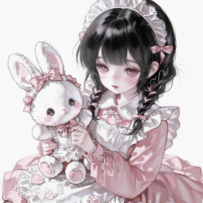 ♡Milk-rabbit-planet♡＃动漫头像＃Wechat头像＃古风头像＃可爱头像＃可爱女头＃手绘头像＃情侣头像＃黑白头像