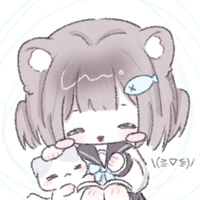 可爱头像(՞_   ̫ _՞)ᐝ ​​​
画师：3_xmoon
#动漫女头#