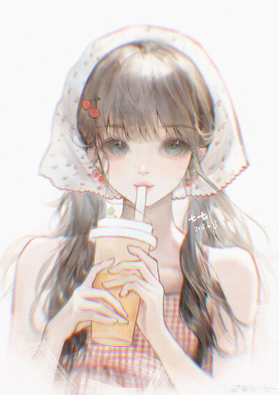 插画精选｜画师：七一七--