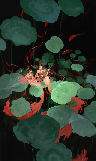 插画精选｜画师：伊吹鸡腿子