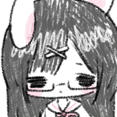 可爱头像(՞_   ̫ _՞)ᐝ ​​​
画师：3_xmoon
#动漫女头#