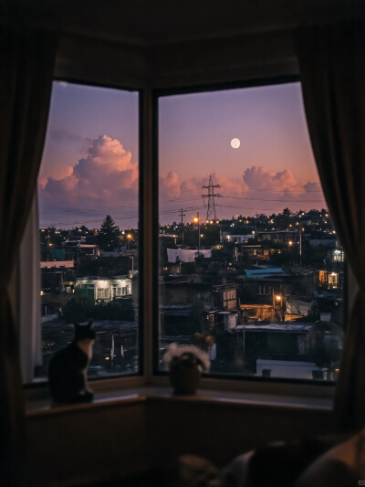 晚霞