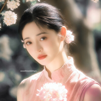 遇见她 如春水印梨花