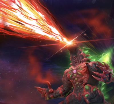 电弧贝利亚，电弧帝斯修姆光线。贝利亚奥特曼。(侵权删)