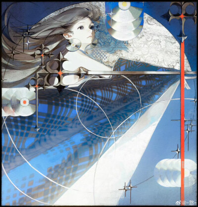 无限近似于透明的蓝 ​
插画精选｜画师：-憝-