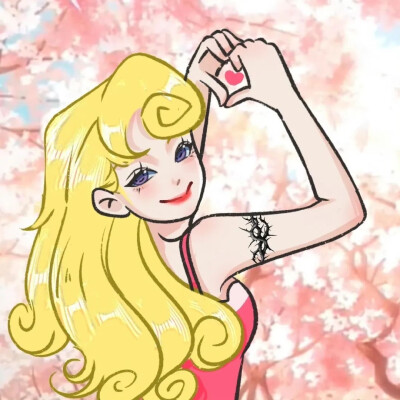 迪士尼公主头像