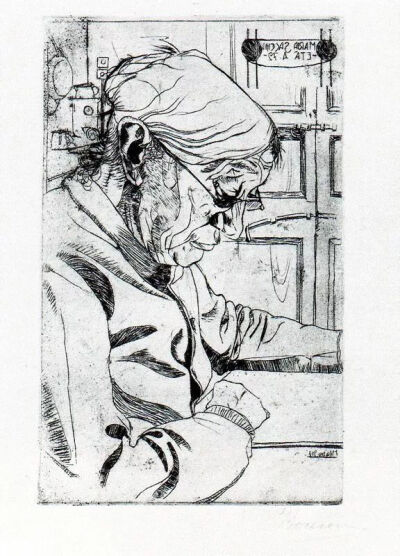 《玛丽亚·卡斯奇·雷丁》
铜版雕刻
48 x32cm
美国纽约大都会艺术博物馆
