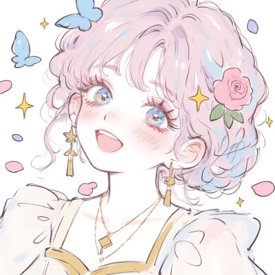 ♡Milk-rabbit-planet♡＃动漫头像＃Wechat头像＃古风头像＃可爱头像＃可爱女头＃手绘头像＃情侣头像＃黑白头像