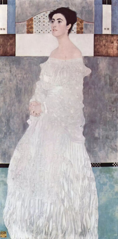 《玛格丽特·斯通堡-维特根斯坦肖像》
1905年
帆布油画
180 x 90 cm
慕尼黑Neue Pinakothek画廊
