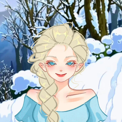 迪士尼公主头像