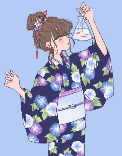 和服少女