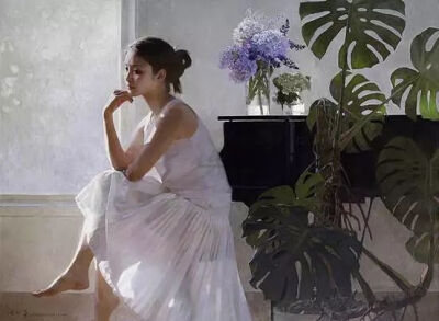《南窗》
陈衍宁  2008年  布面油画  122x168cm  私人收藏
