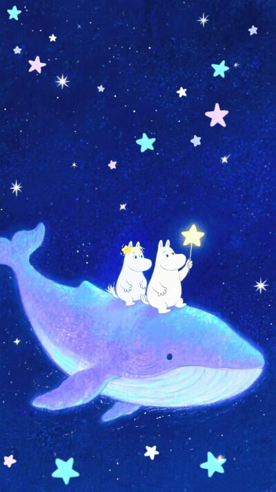 是可爱的姆明呀！