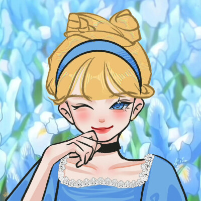 迪士尼公主头像