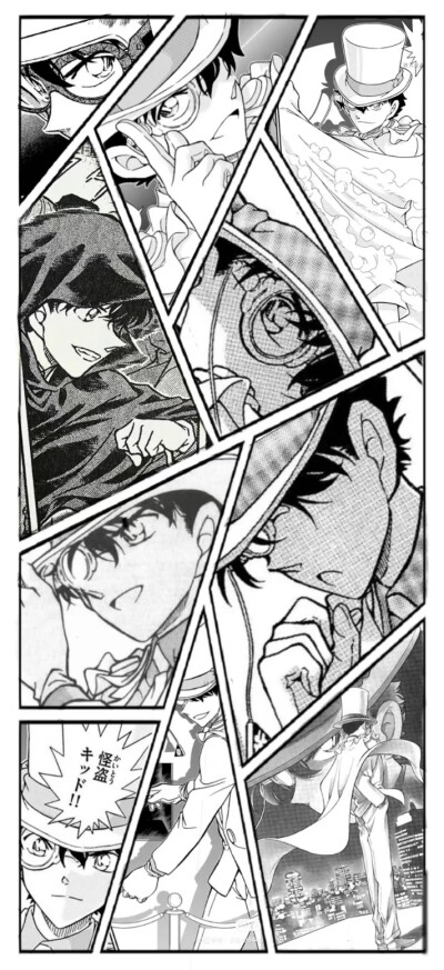 黑白漫画/名侦探柯南