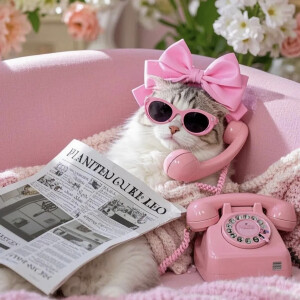 贵妇芭比 猫咪头像