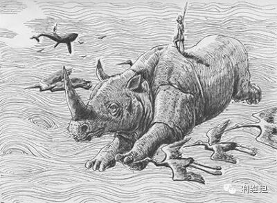 吕谦的绘本，针管笔，钢笔，25cm×19cm