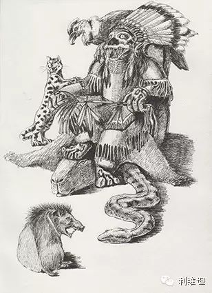 吕谦的绘本，针管笔，钢笔，25cm×19cm