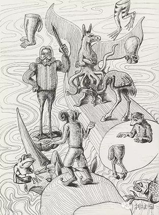 吕谦的绘本，针管笔，钢笔，25cm×19cm