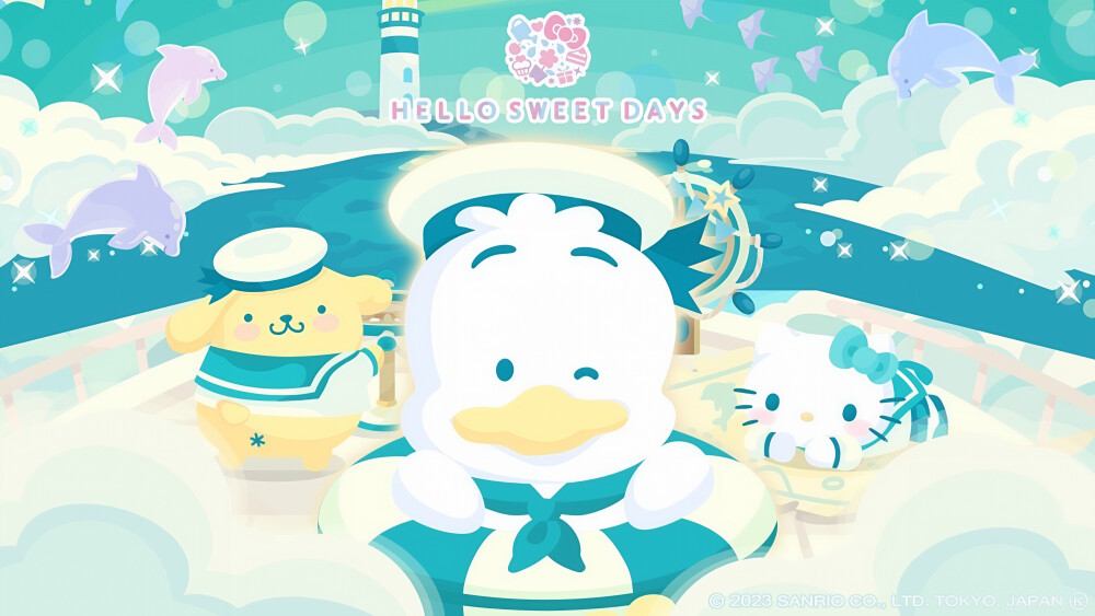 三丽鸥 |
わんぱくイルカと
大航海