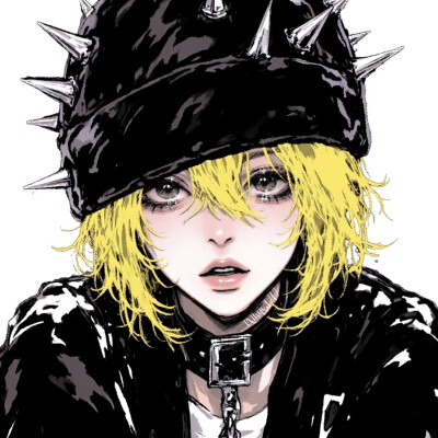朋克少女 闺蜜头像