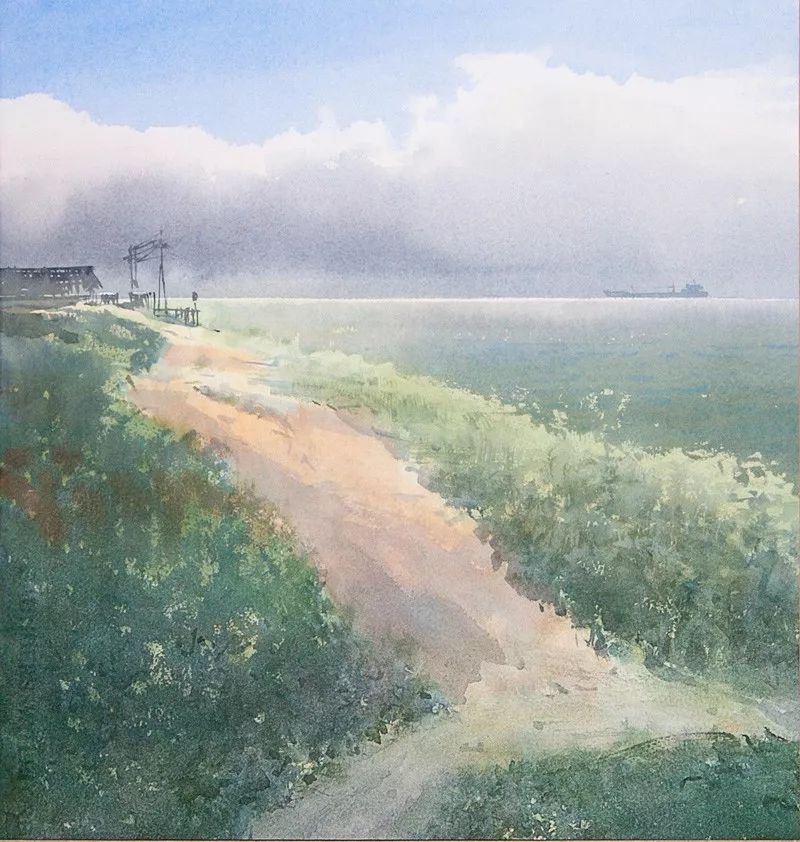 《在海岸之上》
2012年
40 x 38cm
