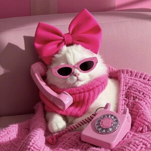 贵妇芭比 猫咪头像