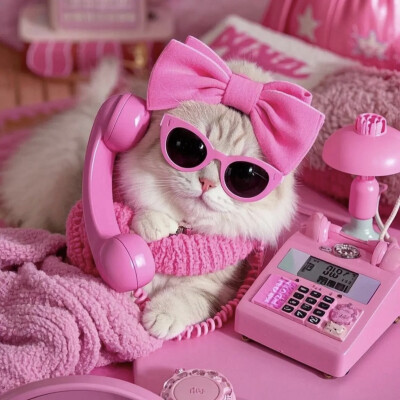 贵妇芭比 猫咪头像