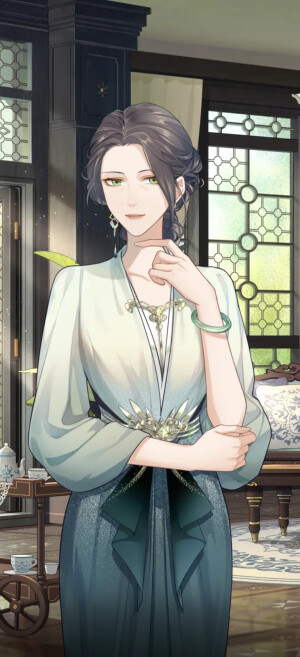 《未定事件簿》莫子衿
图源《未定事件簿》：「你是我心动的唯一真相」五周年周年庆活动——剧情截图