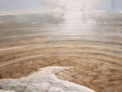 《小石湾》
2012年
46 x 61cm

