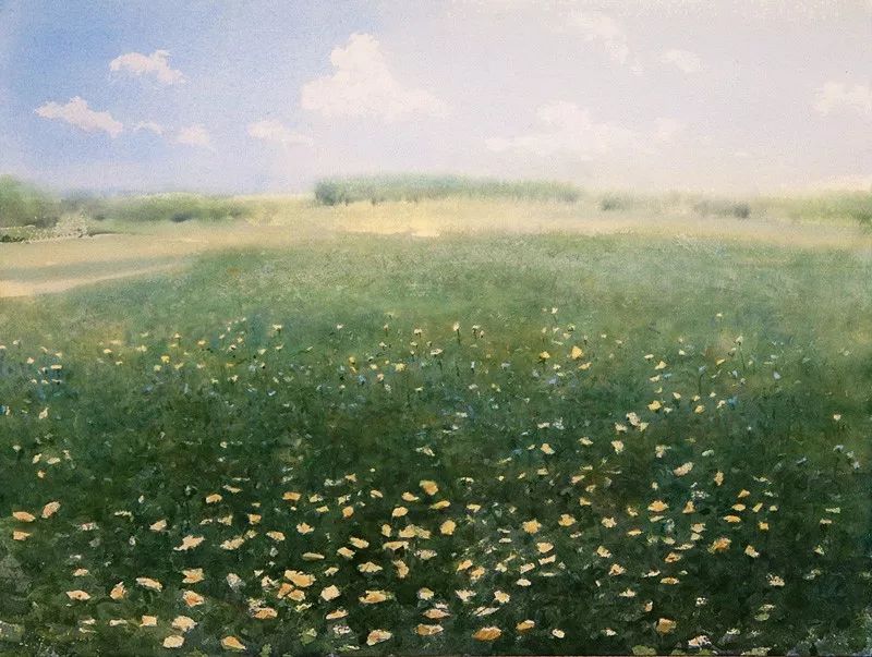 《蜜蜂飞在这里》
2012年
46 x 61cm
