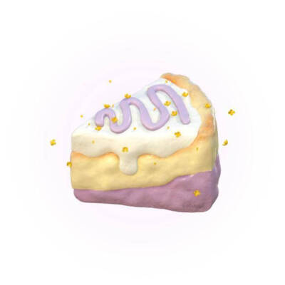 3D建模美食头像