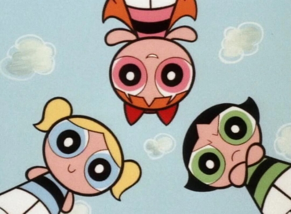 微信背景图 飞天小女警