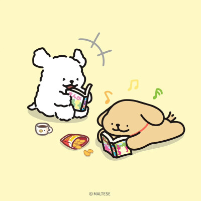 线条小狗