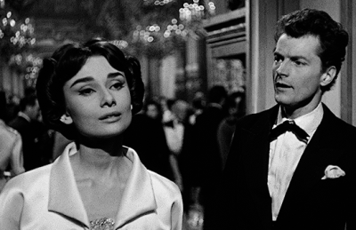 Audrey Hepburn，《黄昏之恋》，1957年