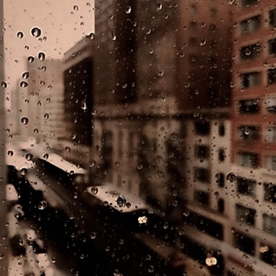 维多利亚港的雾气爬上我的睫毛，整个城市像泡在咸涩的泪水里。