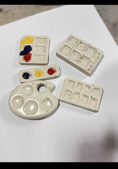 陶瓷调色盘 xhs