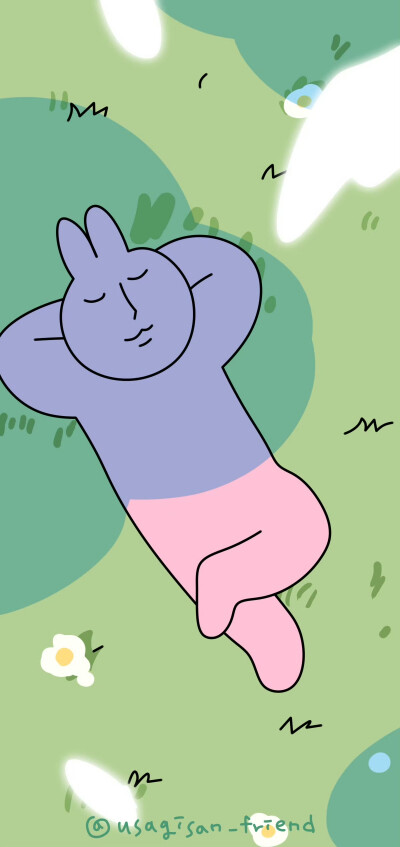 粉红兔子