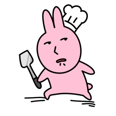 粉红兔子
