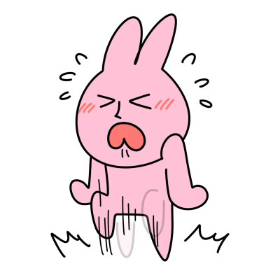 粉红兔子