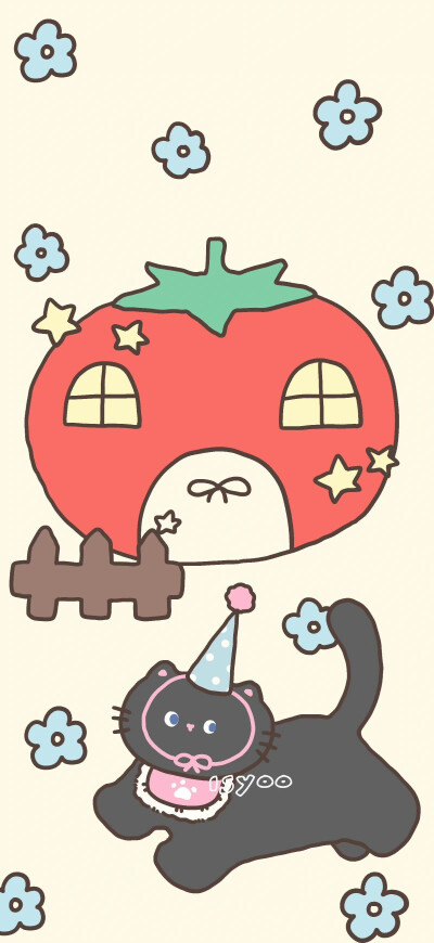 可爱壁纸又增加啦.ᐟ.ᐟ ​​​
画师：isyoo呢
#插画壁纸#