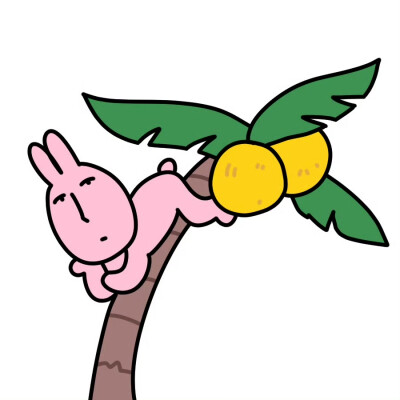 粉红兔子