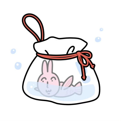 粉红兔子