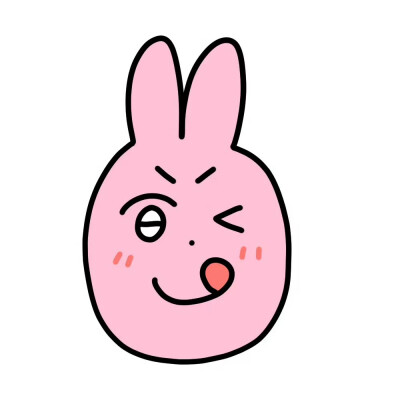 粉红兔子