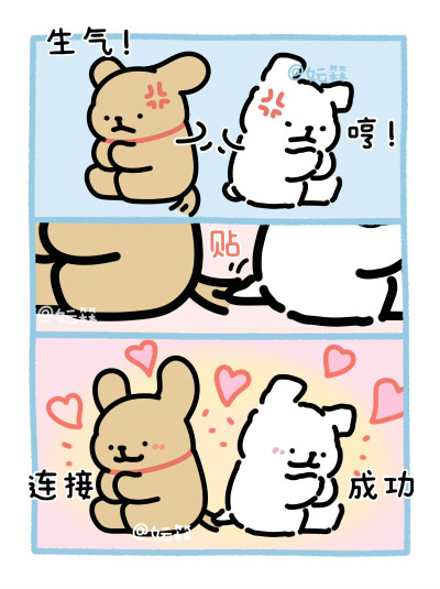 线条小狗