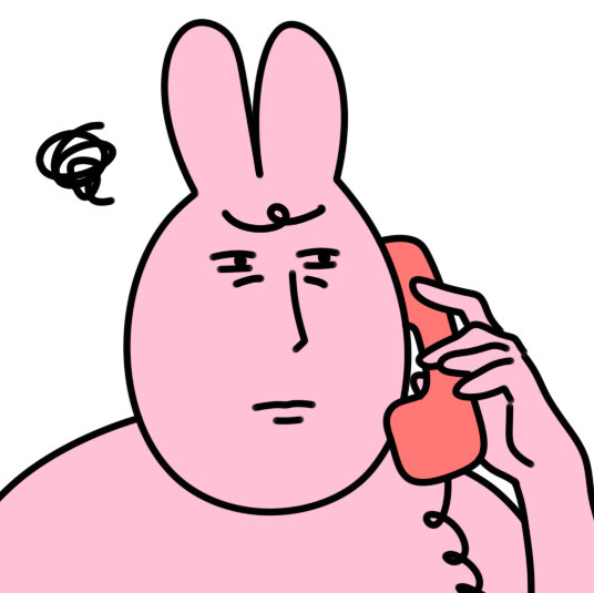 粉红兔子