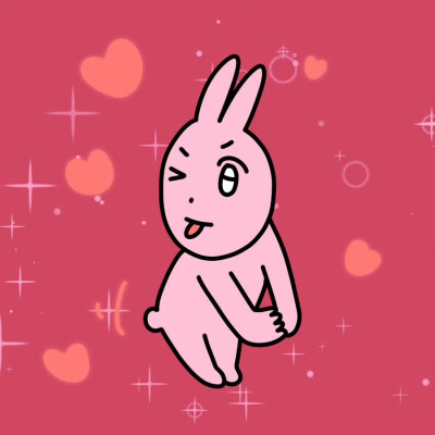 粉红兔子